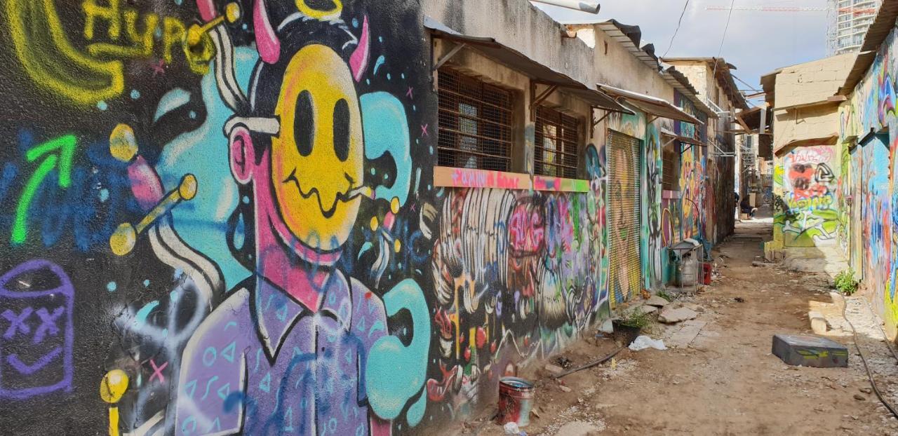 Florentine Backpackers Hostel - Ages 18-55 Tel Aviv Eksteriør billede
